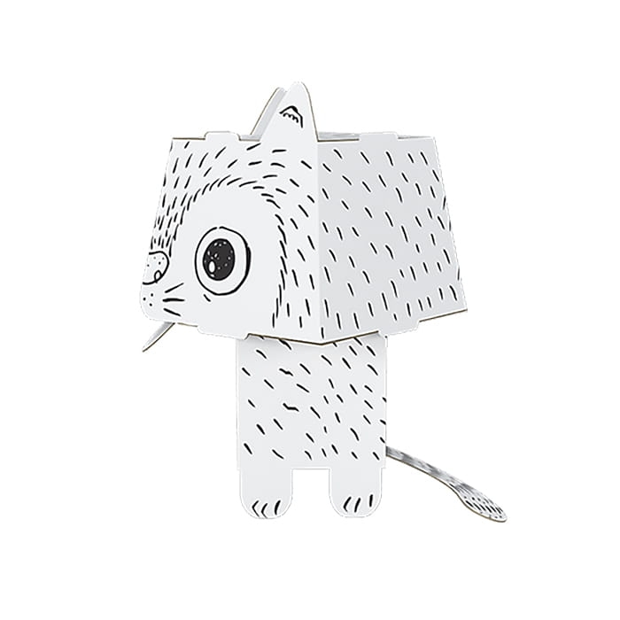 Model 3D KOT Cube Head dla dzieci 5+