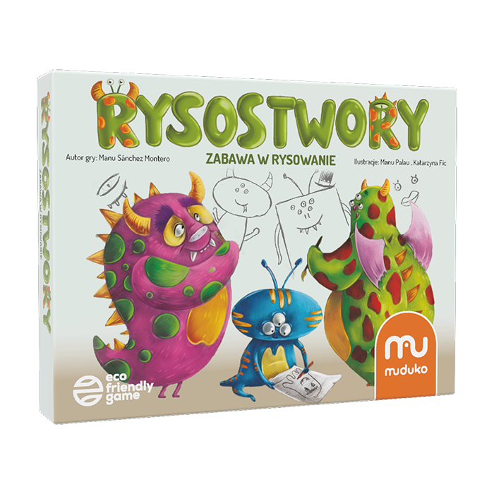 rysostwory zabawa w rysowanie muduko