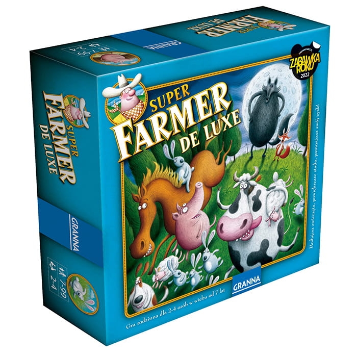 Gra planszowa Superfarmer DeLux Granna 7+ pudełko