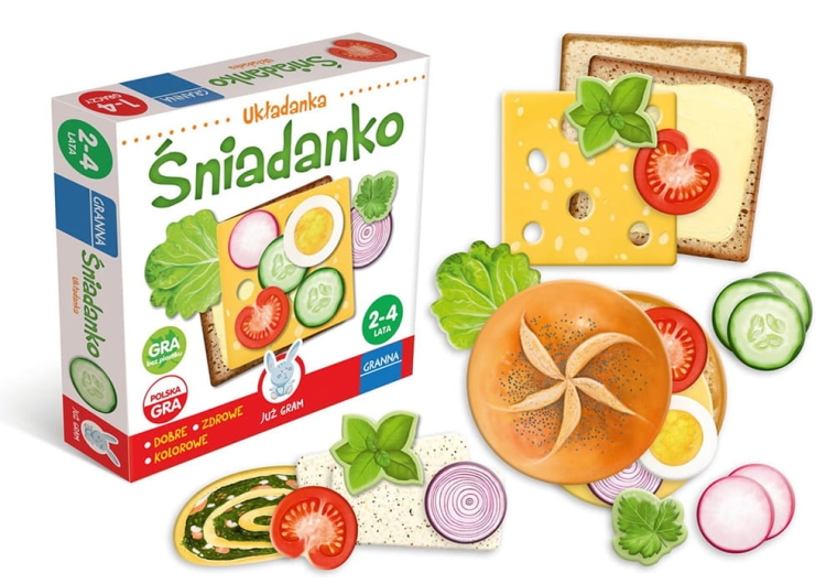 Elementy układanki Śniadanko Granna 2+