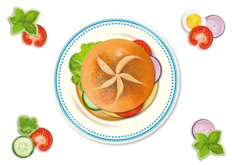 Edukacyjna zabawka Śniadanko Granna 2+ dla dzieci