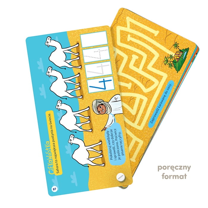 Książeczka z łamigłówkami CzuCzu Fantastyczne gry logiczne 4+