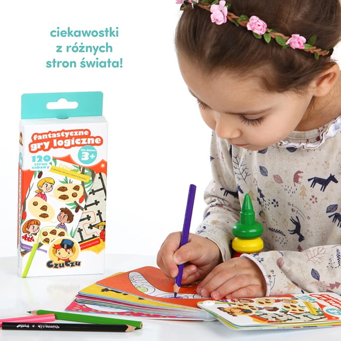Zabawa i nauka – CzuCzu Fantastyczne gry logiczne dla dzieci od 3 lat