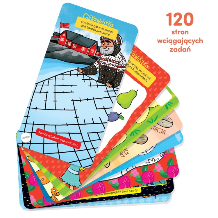 120 stron gier logicznych CzuCzu 5+ – ćwiczenia dla przedszkolaków i starszaków