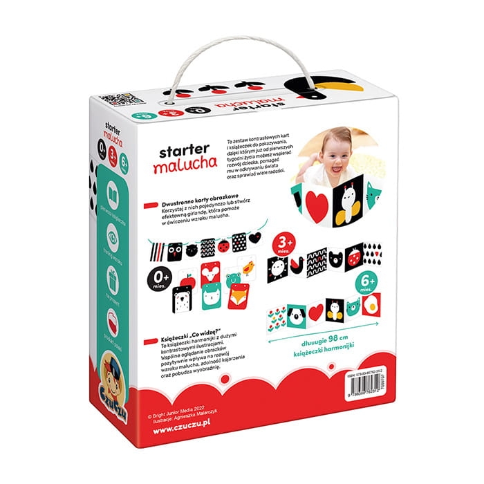 CzuCzu Starter Malucha Co widzę? – rozwija wzrok i spostrzegawczość maluszka