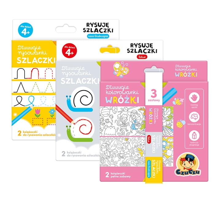 rysowanki dla dzieci Wróżki – zestaw do kolorowania CzuCzu