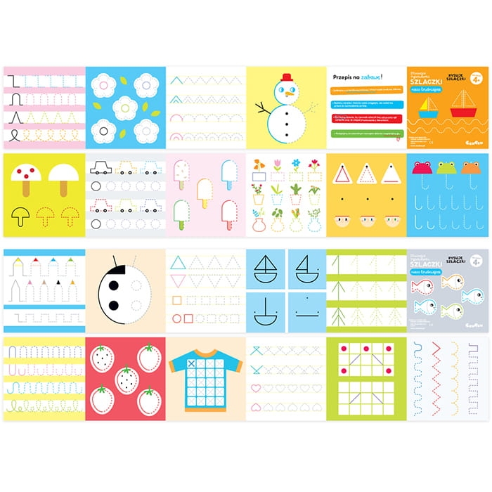 zabawa edukacyjna z zestawem rysowanek Wróżki CzuCzu