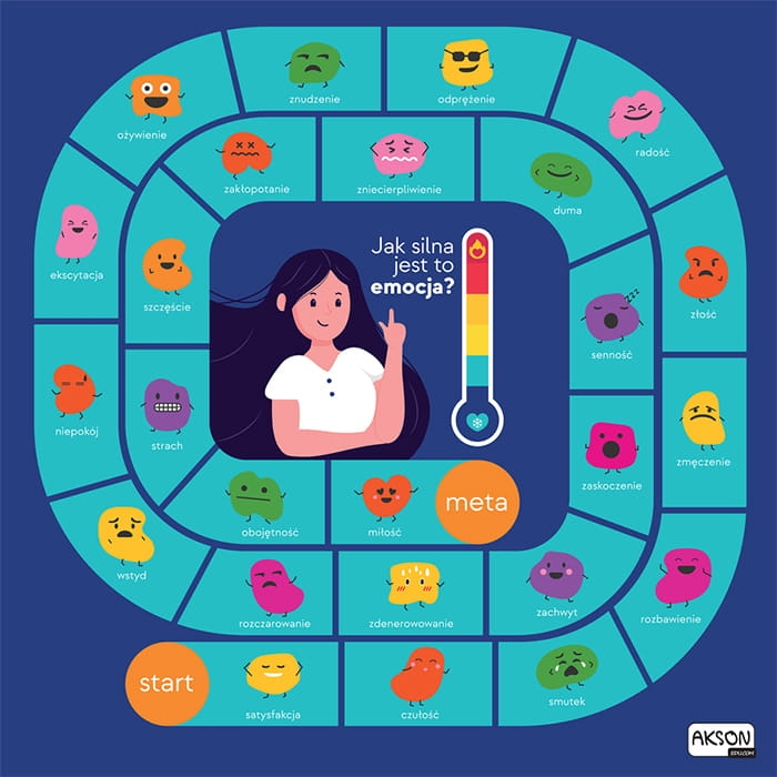 mata animacyjna dla dzieci gra emocje akson