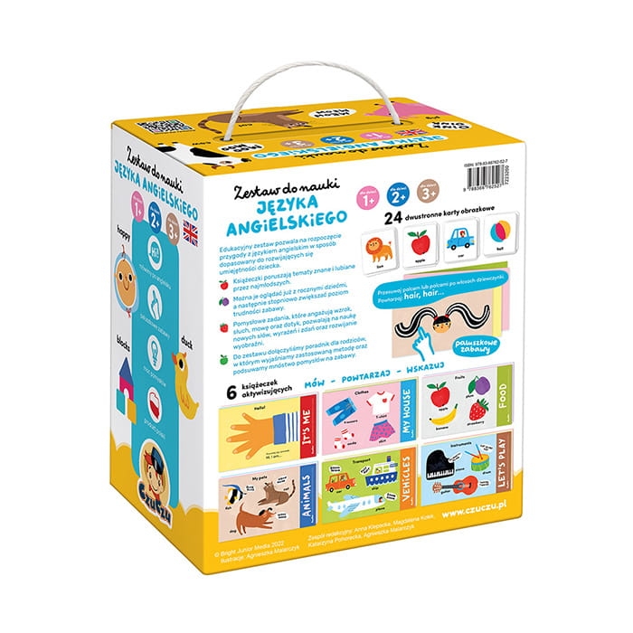 CzuCzu angielski dla najmłodszych – zabawki edukacyjne wspierające naukę słówek