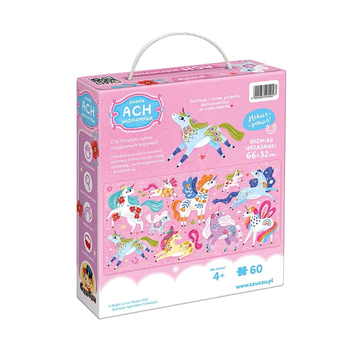 Układanka CzuCzu Ach Jednorożce – bajkowy świat dla najmłodszych