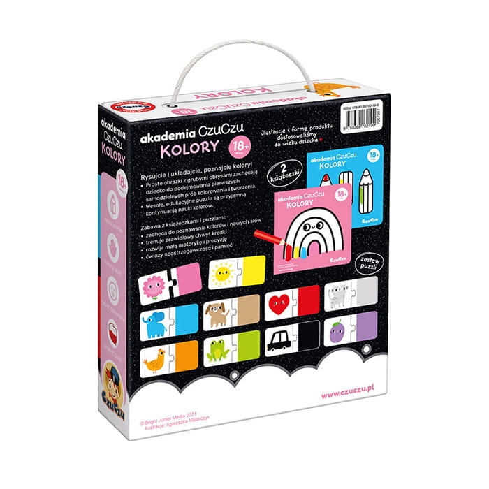 CzuCzu Akademia Kolory 18m+ – zabawka rozwijająca spostrzegawczość