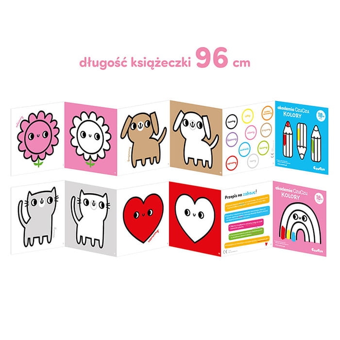 Akademia CzuCzu Kolory – gry i elementy do nauki barw