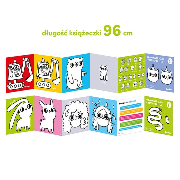 Edukacyjny zestaw CzuCzu Przeciwieństwa – wspiera mowę i spostrzegawczość