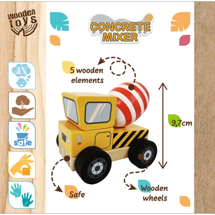 61762 trefl betoniarka drewniana opakowanie