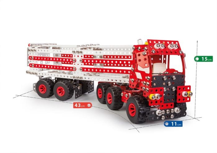 Mały Konstruktor – Constructor Pro Premium Truck 10in1 zawiera 1141 elementów