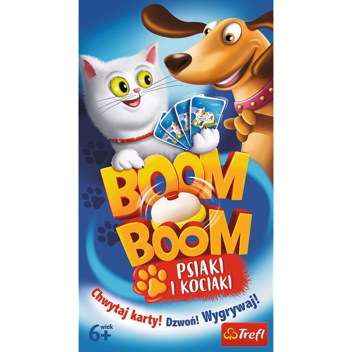 gra zręcznościowa boom boom psiaki i kociaki