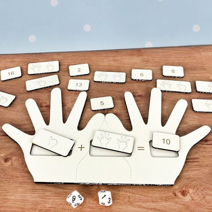 LICZENIE I DODAWANIE NA PALCACH DO 20 - RĄCZKI MATEMATYCZNE 4.jpg