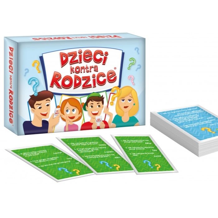 Gra familijna Dzieci kontra rodzice 6+ opakowanie