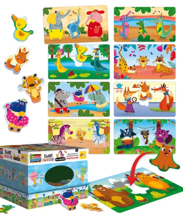 lisciani Montessori Swiat Zwierzat-Gra manualna   (2).jpg
