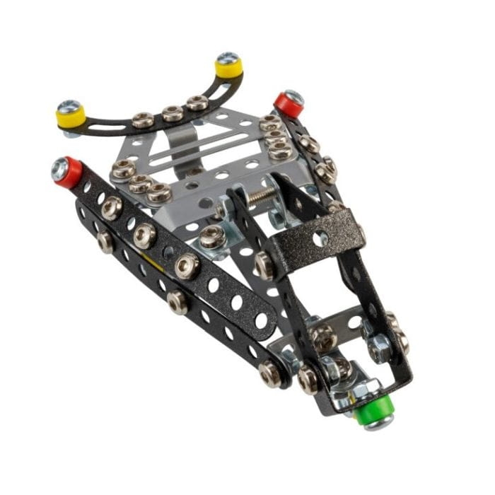 Samolot Fighter Mały Konstruktor – gotowy model z metalu i tworzywa.