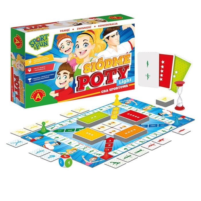Elementy gry rodzinnej Siódme Poty Light Alexander