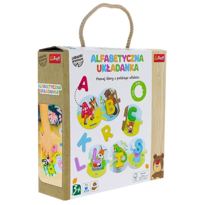 61707 trefl Alfabetyczna układanka