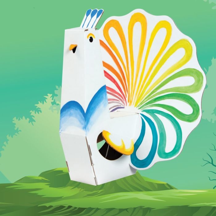 Zestaw do składania i kolorowania ptaszki