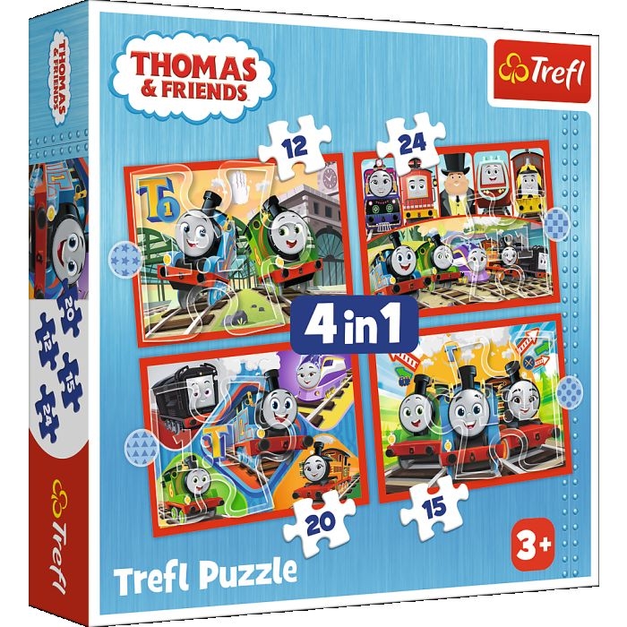Odjazdowy Tomek Puzzle 4w1