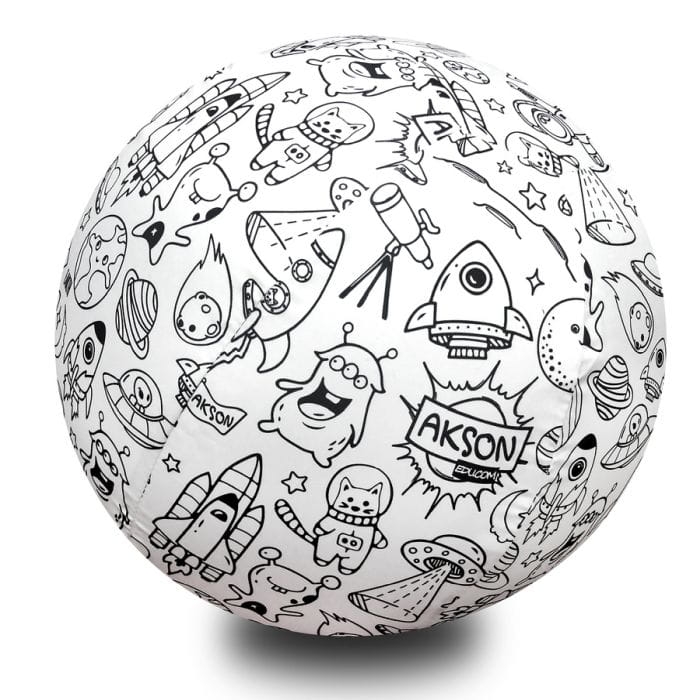 Pilka Balonowa do kolorowania KOSMOS