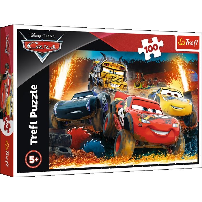 16358 Puzzle 100 el Cars Ekstremalny wyścig