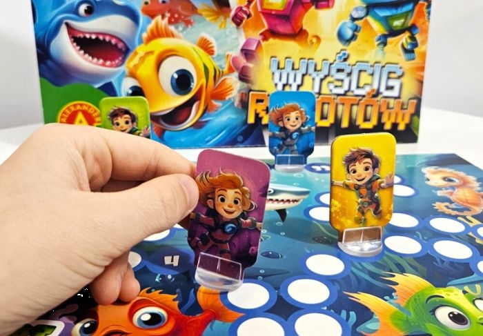 Alexander Szybka Rybka Wyścig Robotów – idealna gra rodzinna.