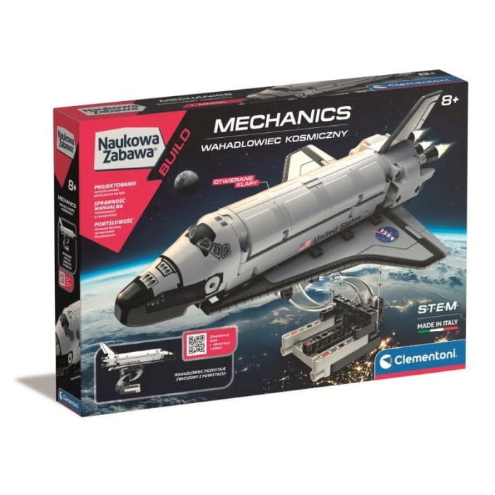 Zestaw konstrukcyjny dla dzieci Laboratorium Mechaniki - Prom kosmiczny