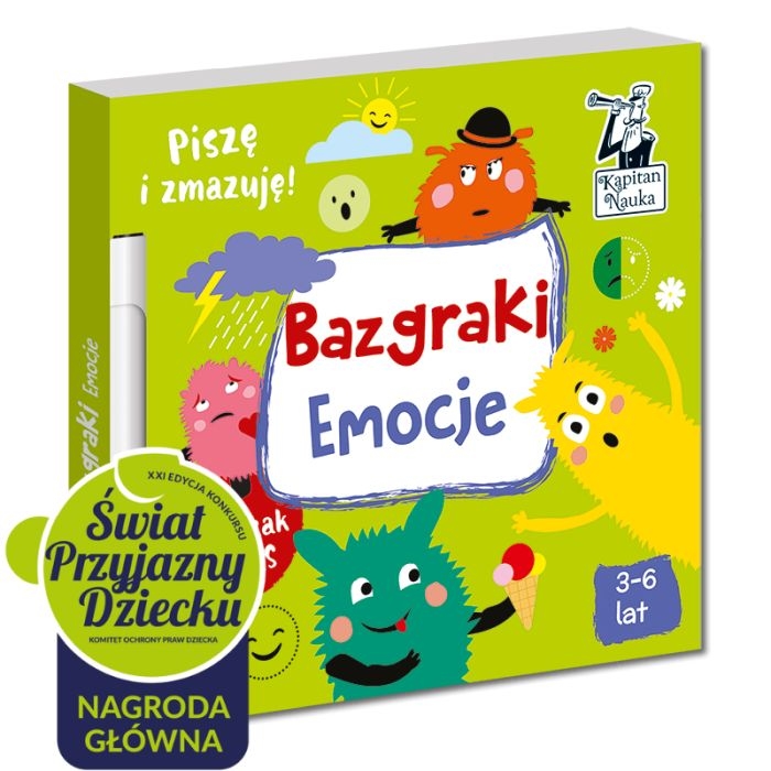 Bazgraki - Emocje - Kapitan Nauka 3+