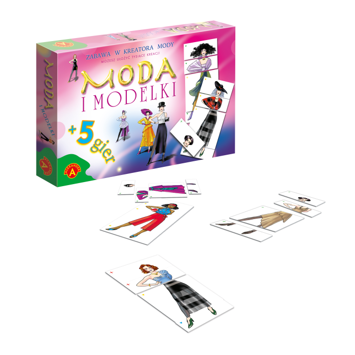 Moda i Modelki – zestaw Alexander z modelkami do ubierania