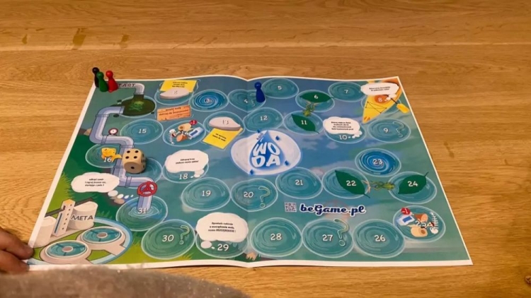 planszówka Woda BeGame nauka przez zabawę