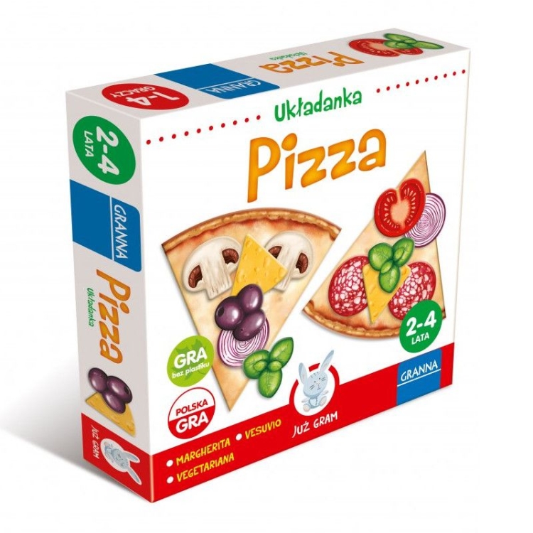Układanka dla najmłodszych Pizza Granna 2+ pudełko