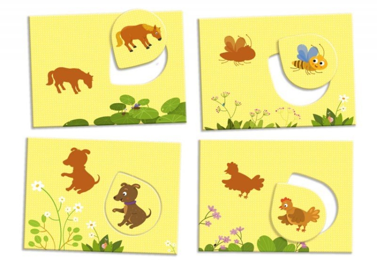 Gra logiczna dla najmłodszych Kto tu mieszka GRANNA