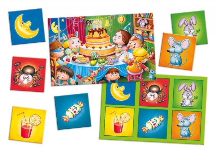 Elementy loteryjki Gdzie jest myszka Granna 3+