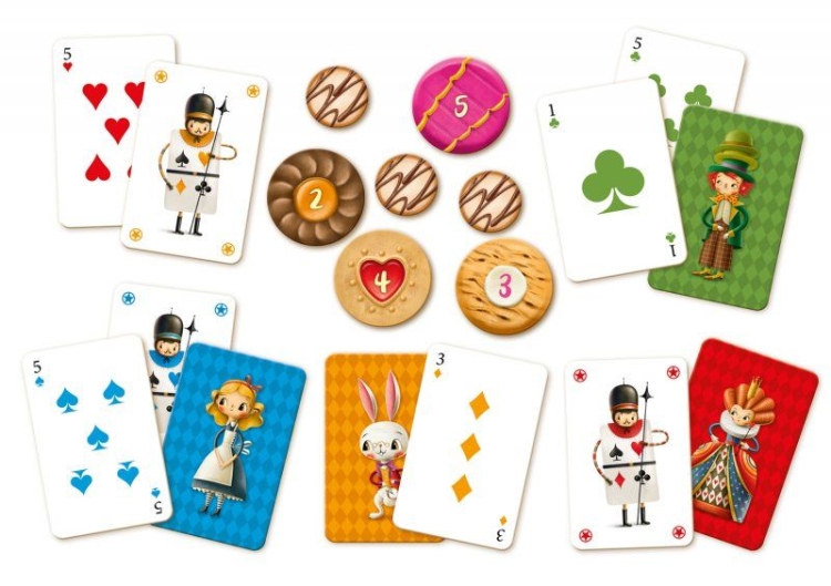 Rodzinna gra planszowa Alicja w Krainie Czarów Granna