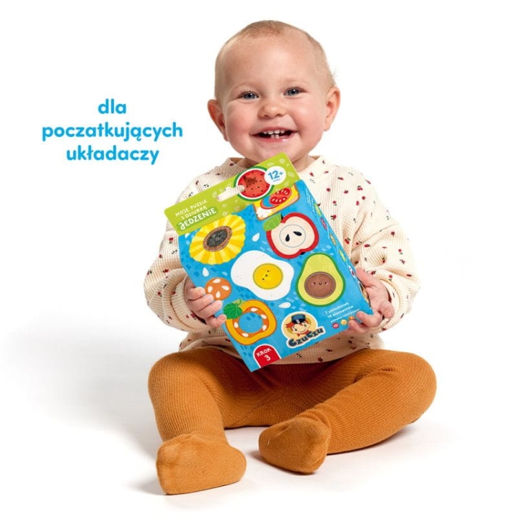 Moje Puzzle z Dziurką – układanka z jedzeniem dla dzieci