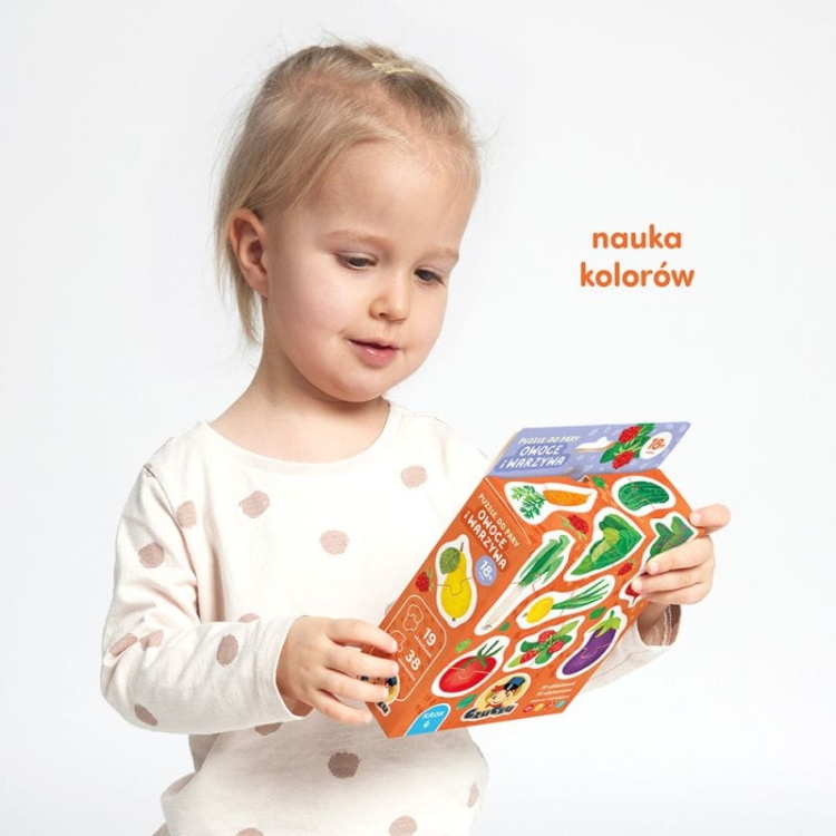 Układanka CzuCzu Owoce i Warzywa – nauka przez zabawę