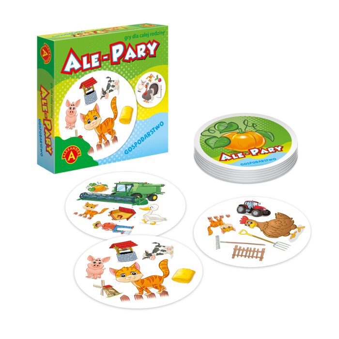 Gra karciana Ale Pary Gospodarstwo – zestaw 31 kart