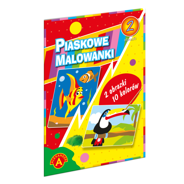 Kreatywna zabawa edukacyjna – malowanie piaskiem w domu.