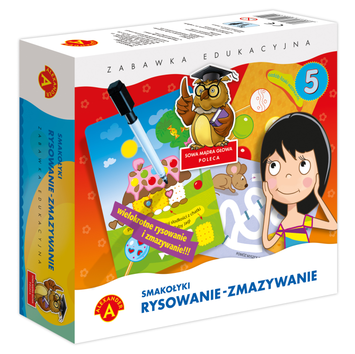 Edukacyjna zabawka dla dzieci – Sowa Mądra Głowa Smakołyki