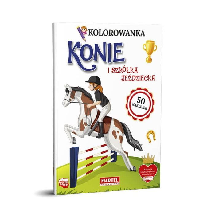 kolorowanka z konikami