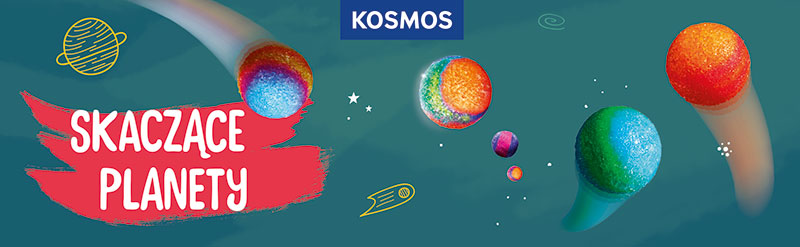 infografika zestaw edukacyjny Kosmos Space Bubbles
